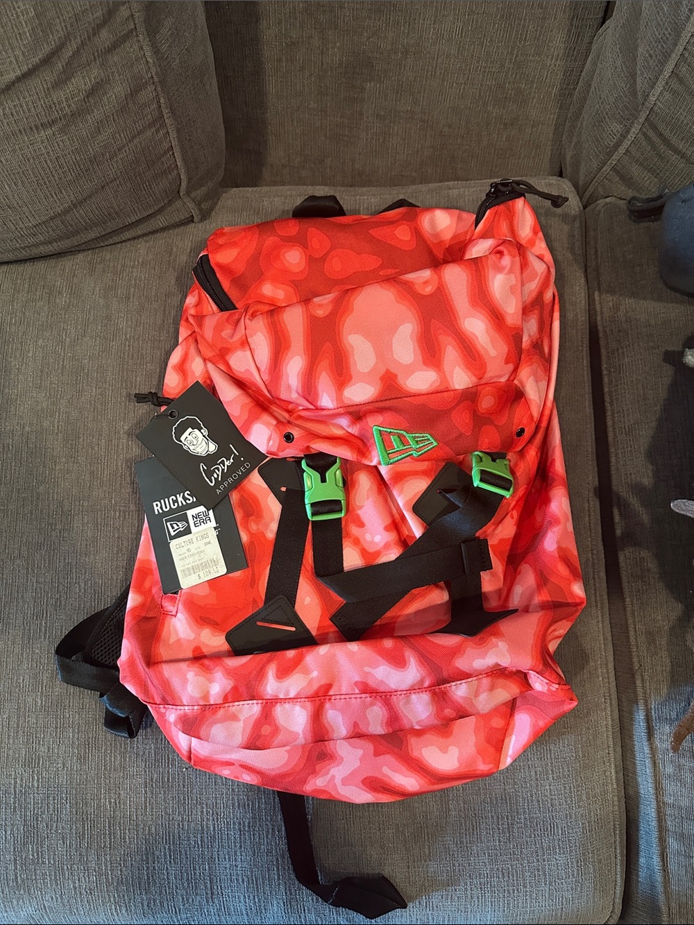 Brand New! Ultra Rare Kid Cudi x New Era Indicud Rucksack Backpack - Deadstock /